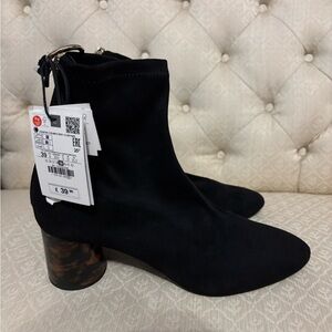 Black Zara Ankle Boots